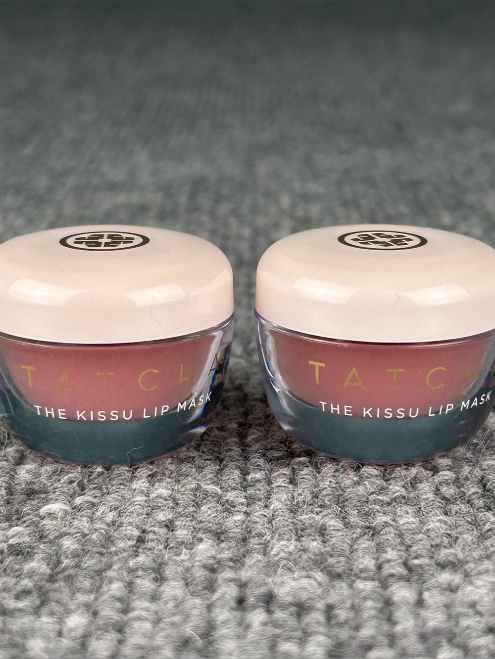 Tatcha The Kissu Lip Mask Original TWO Travel size 5g 0.17oz each NWOB